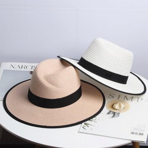 Chapeau femme straw fedoras top hat unisex hat band fedora cap fedoras sunhat unisex event hat fashion beach hat dropstraw hat