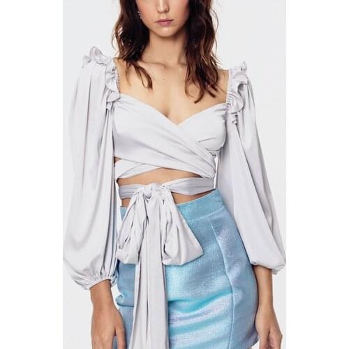 Sipaiya Gray Blouses