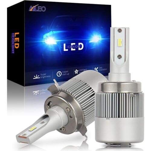 AILEO Dedicated H7 Led Car Headlight Bulbs 80W 12V For Nissan Qashqai Audi A3 A4 A6 Buick LaCrosse GT/XT Volkswagen PASSAT Jetta