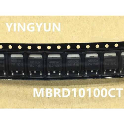10pcs/lot SR10100CS MBR10100CS MBRD10100CT MBR10100CT 10A/100V TO-252 Schottky diode New original