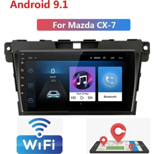 2 Din Android 9 Car Radio multimedia video player For Mazda CX7 2008 2009 2010 2011 2012 2013 2014 navigation GPS audio 2din