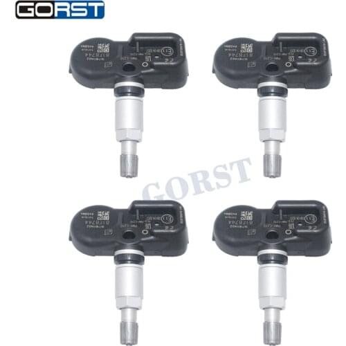 4Pcs Tire Pressure Monitor Sensors PMV-C210 For Toyota RAV 4 IV & Subaru BRZ 42607-02031 42607-02030