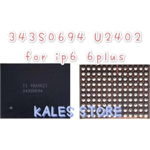 50pcs U2402 touch screen controller driver IC for iP6 6Plus 6G Black Touch ic 343S0694 chip Control