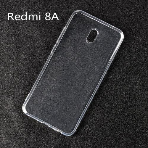 For Xiaomi Redmi 8A Ultra-thin clear Case for Redmi8A Transparent Soft silicone TPU Phone Case Cover shell Redmi 8A Clear Case