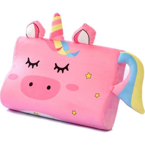 New Space Childrens Pillow Student Memory Pillow Slow Rebound Memory Foam Massage Cartoon Cute Male and Female Pillow F8024