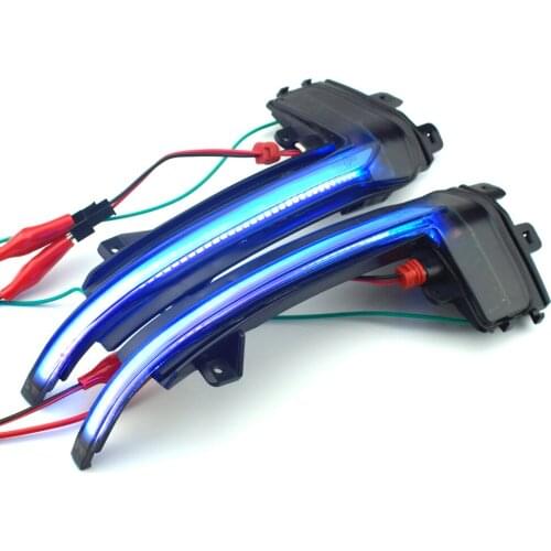 For Audi A4 A5 S5 B8.5 B8 RS5 RS4 S6 S4 Dynamic Indicator Blinker Startup Breath Light 2 pcs Side Wing Superb Mirror Indicator
