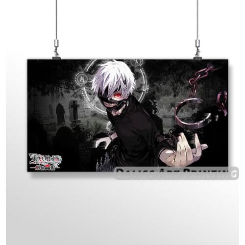 Canvas Anime kaneki ken Pictures Home Decoration Paintings Poster HD Prints Wall Art Modular Living Room Framed