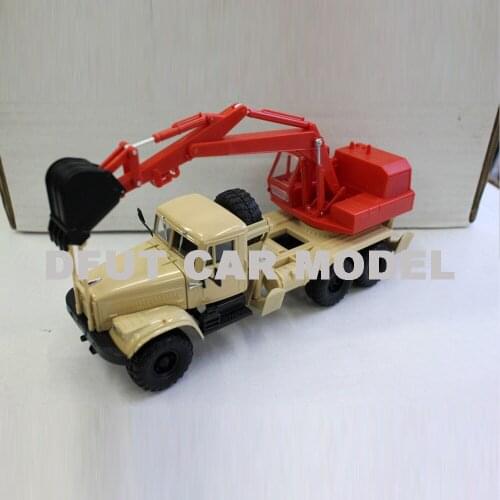 Diecast 1:43 Alloy Pull Back Toy Russia KRAZ 6322 Car Model Of Childrens Toy Cars Original Authorized Authentic Kids Toys