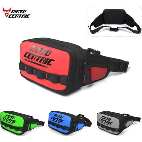 Motocentric New Motorcycle Waist Bag Locomotive For Men Motorcycle Bag Waterproof Chest Packages Unisex Belt Bag Large Capacity