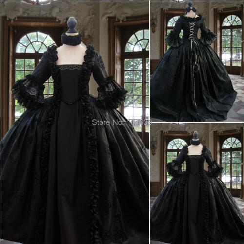 2017 new Victorian Corset Gothic/Civil War Southern Belle Ball Gown Dress Halloween dresses US 4-16 R-122