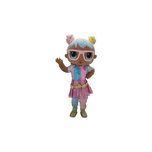 New Style Adult Cartoon Doll Girl baby doll Mascot Costume Bonbon Fancy Dress Hot Sale Party mascot costume