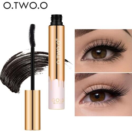 O.TWO.O Mascara Thick Lengthening Mascara Long Black Lash Eyelash Extension Long-wearing Eye Lashes Brush Makeup