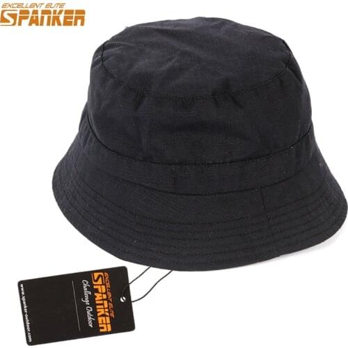 EXCELLENT ELITE SPANKER Outdoor Bucket Tactical Hats for Men Wide Hat Fisher Man Cap Fishing Hiking Caps Hunting Hats