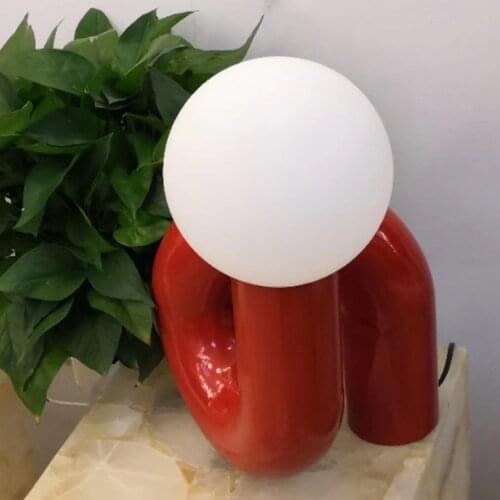 Modern nordic crystal led stone lampara escritorio deco maison table lamp bedside lamp