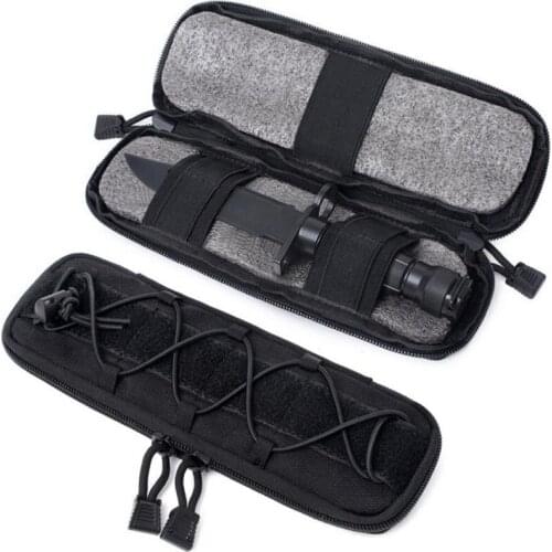 Tactical Knife Pocket Small Mini Bag MOLLE Pouch For Plate Carrier Outdoor Hunting and Equipment Accessories