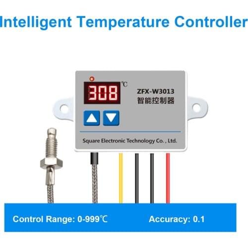 KKMOON ZFX-W3013 Intelligent Digital Microcomputer Temperature Controller Mini Thermostat Switch for Freezer Fridge Hatching