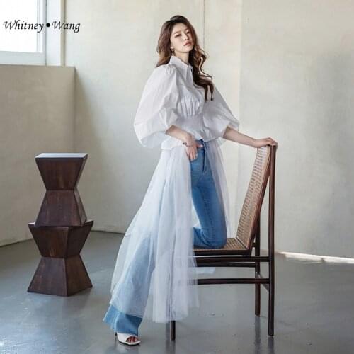 WHITNEY·WANG Long Blouses