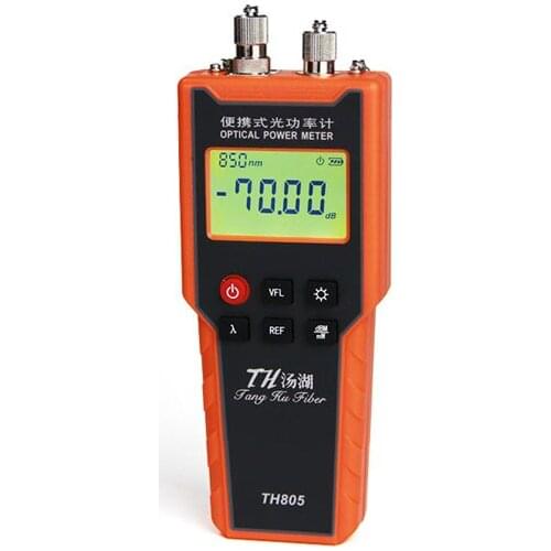 10KM Fiber optical power meter -70 to +10dBm 10mw 2in1 Fiber Optic Cable Tester