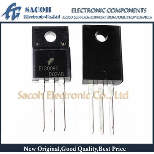 10Pcs KSE13009FTU or KSE13009F E13009F or KSE13009F2 E13009F2 TO-220F NPN Silicon Transistor