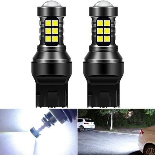 12V T15 W16W LED 921 912 7440 BA15S Super Bright 27 SMD 4014 LED Canbus No ERROR Car Backup Stop Reserve Light Brake Lamp White