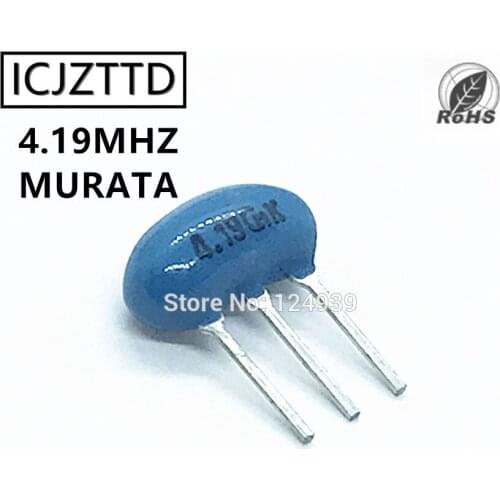 4.19G 4.1943MHZ 4.19MHZ 4.19M CST4.19MTW CST4.19M CST4.19 ZTT4.19M ZTT4.19 DIP-3 Ceramic Resonators CSTLS CSTLS4.19M CSTLS4M19