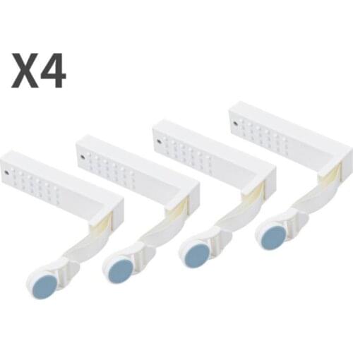 4pc Clips For Bed Sheet Plastic Slip-Resistant Clamp Quilt Bed Duvet Sheet Blanket Fasteners Mattress Holder For Sheets Home Peg