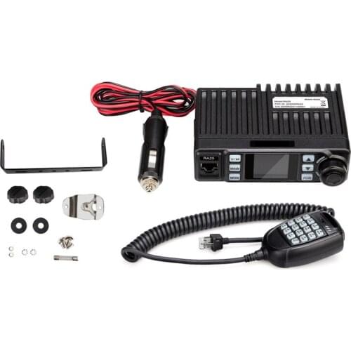 RA25 Car Radio(UV Dual-Segment/20W/Removable Hand Microphone) European Frequency With FM