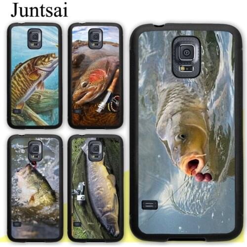 CARP FISHING TPU Case For Samsung Galaxy S20 Plus S9 S10 Note 20 Ultra A50 A70 A51 A71 A21S A20e A31 M31 M21