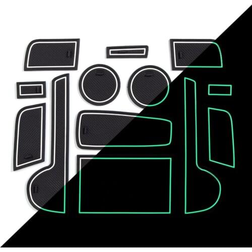 For Lexus CT200H 2011-2018 door slot pad water coaster car interior modified non-slip mat auto parts