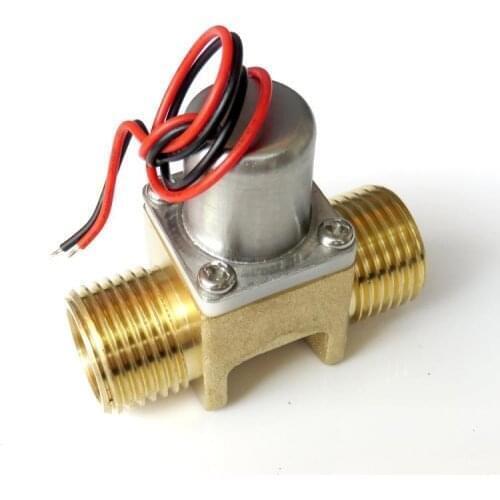 Energy-Saving Water Flow Pulse Solenoid Valves Bistable Water Control Brass X6HC 1/2" brass bistable valve for sensor sanitary