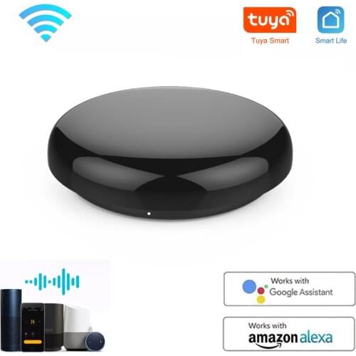 Tuya WiFi IR Remote Control For Air Conditioner TV, Smart Home Infrared Universal Remote Controller For Alexa,Google Home