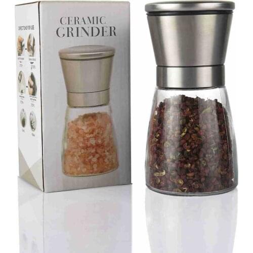 Kitchen supplies: manual 304 stainless steel pepper grinder
