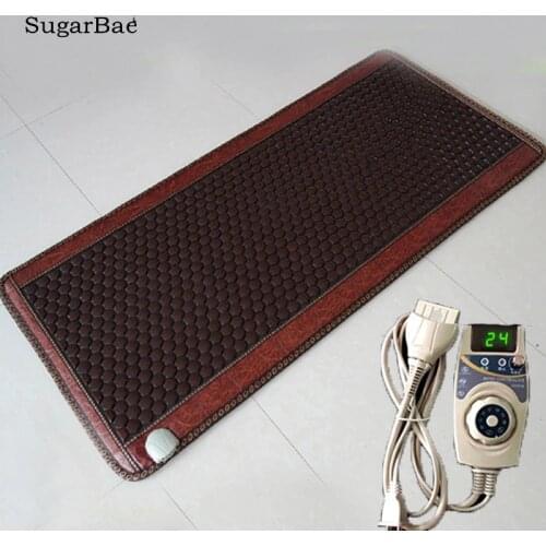 Germanium Stone Mattress Jade Stone Mattress Micro-physical Therapy,Tourmaline Mat Electric Heating Massage Mattress For Sale