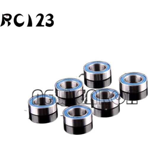 MR85ZZ Blue Rubber Sealed Ball Bearing 5x8x2.5mm Miniature Ball Deep Groove Radial 5*8*2.5MM FOR Traxxas All RC Cars NEW ENRON