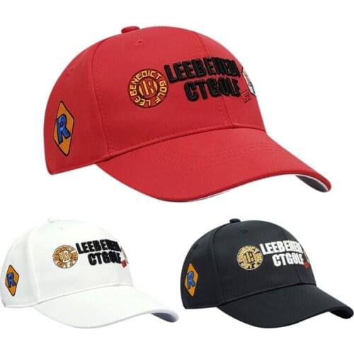Mens Golf Hat Magnetic mark Sport Adjustable Baseball Cap 3D Embroidery