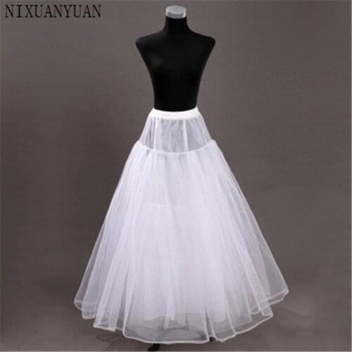 2021 New Arrives 100% High Quality A Line Tulle Wedding Bridal Petticoat Underskirt Crinolines for Wedding Dress