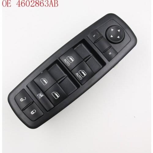 NEW Window Switch Replace for Dodge Ram 1500/2500/3500 2009-2012 OE 4602863AB 4602863AC 4602863AD