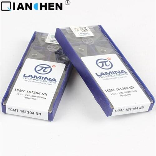 Genuine original high quality high-performance LAMINA TCMT 16T304 NN LT1000 (10pcs/lot) tungsten Carbide Cutting tools inserts