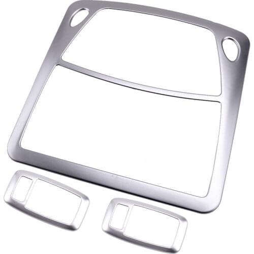 ABS 3Pcs/Set Interior Roof Reading Light Switch Cover Trim Fit For Nissan Rogue X-Trail T32 2014 2015 2016 2017 2018 2019 2020