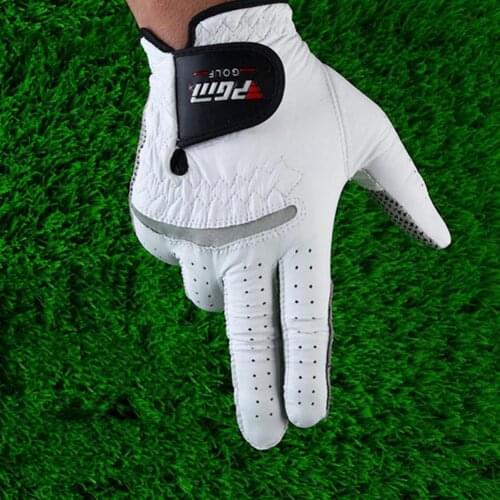 1 Pcs Golf Glove Professional Breathable Left Right Hand Faux Sheepskin Glove Non-slip Wear-resistant Soft Golf Gloves For Men