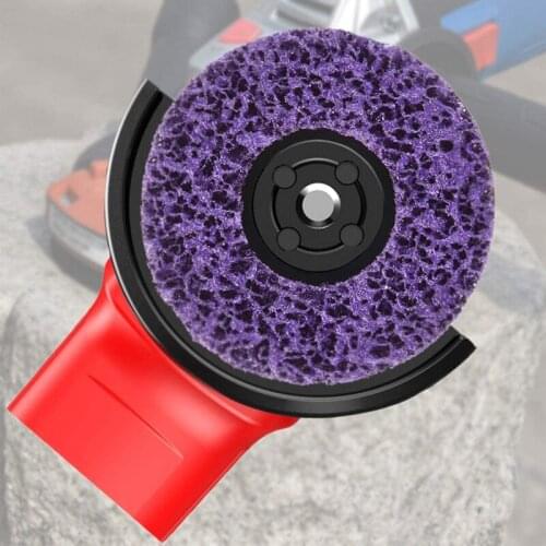 125/100mm Poly Strip Disc Abrasive Wheel Paint Rust Remover Clean Grinding Wheels For Motorcycle Durable Angle Grinder Car Truck