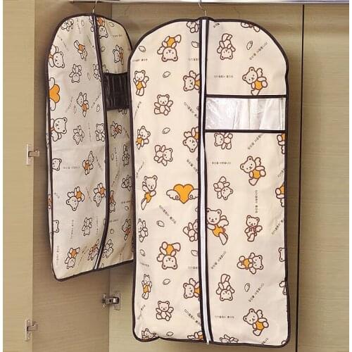Clothing dust bag for Storing Clothes Garment Suit Coat Dust Cover Protector Wardrobe Storage Bag Case for Clothes Organizador