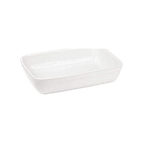Tantitoni Maria Ceramic Rectangular White Oven Dish- Oven 01438B