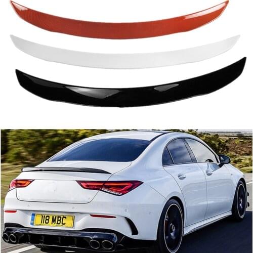 For 2020-2024 Mercedes CLA Class W118 C118 CLA250 CLA200 CLA220 AMG Rear Trunk Spoiler Tail Wing Lip Car Styling Accessories
