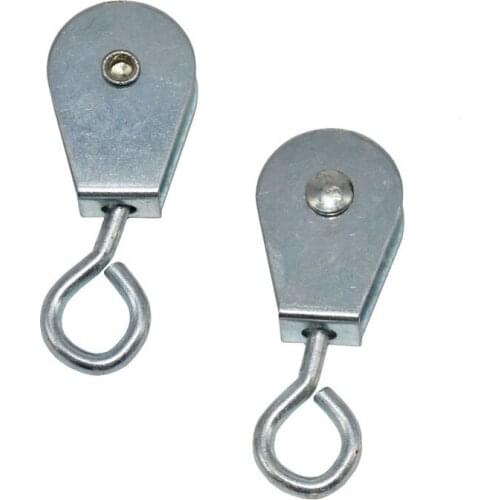 1pcs Micro 0.03t Fixed Pulley Single Pulley for DIY Poultry breeding waterline pulley crane