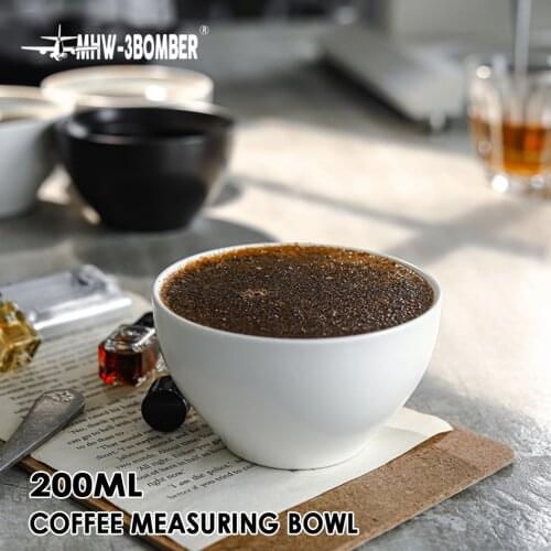 200ml Measuring Suit For Cupping Cup Ceramic Coffee Cup U-shaped Coffee Evaluation Cup Measuring Bowl Competition Accessories
