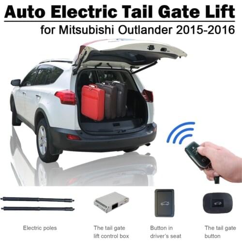 Auto Electric Tail Gate Lift for Mitsubishi Outlander 2015-2018 Remote Control Drive Seat Button Control Set Height Avoid Pinch