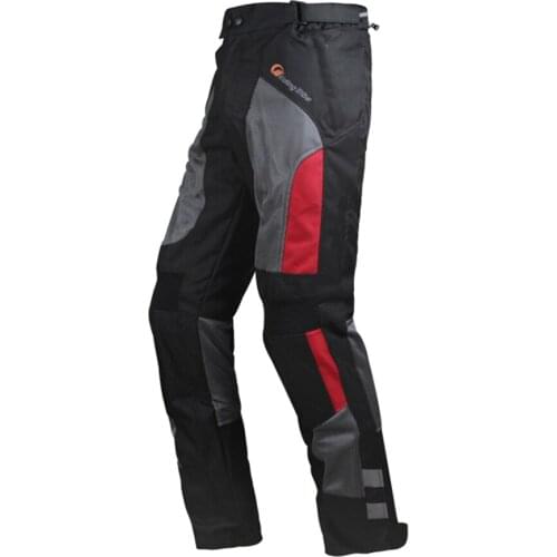 Motorcycle Summer Pants Men mesh cloth motocross pants breathable moto Racing trousers waterproof pants Riding Tribe Brand