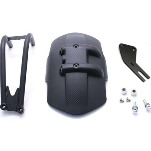 Black Rear Wheel Fender Mudguard For Universal Dirt Bike Off-road Street XR