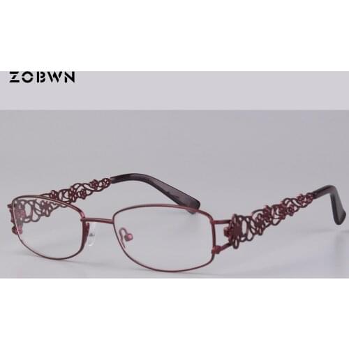 Black red Eyewear for Prescription Eyeglasses Women Myopia full rim Glasses Frame Men montures de lunette Silicone stipule